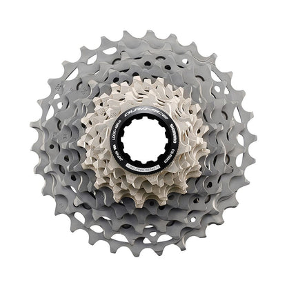 Cassette de 12 velocidades SHIMANO DURA-ACE CS-R9200 – foto principal sobre fondo blanco