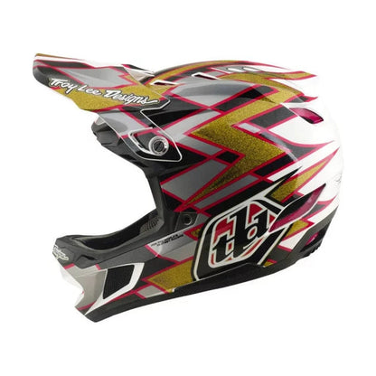 Casco de MTB TROY LEE DESIGNS D4 COMPOSITE MIPS FLUSH Negro/Dorado