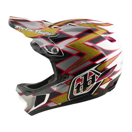 Casco de MTB TROY LEE DESIGNS D4 COMPOSITE MIPS FLUSH Negro/Dorado