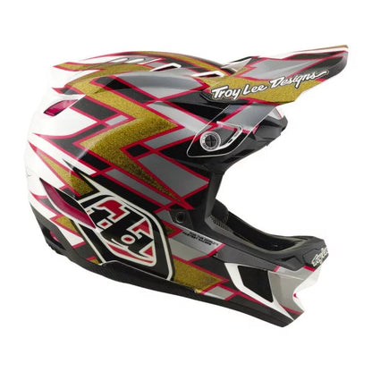 Casco de MTB TROY LEE DESIGNS D4 COMPOSITE MIPS FLUSH Negro/Dorado
