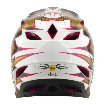 Casco de MTB TROY LEE DESIGNS D4 COMPOSITE MIPS FLUSH Negro/Dorado