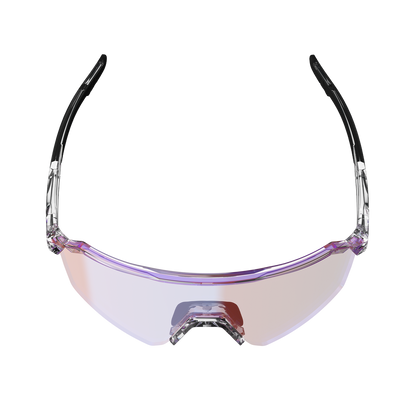 Gafas LEATT RIDEVIZ LITE SMALL Transparente Lente Iriz Crystal Fuschia