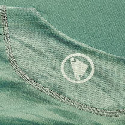 Maillot ENDURA MARBLE LTD PRINTED Mangas Cortas Verde 2025