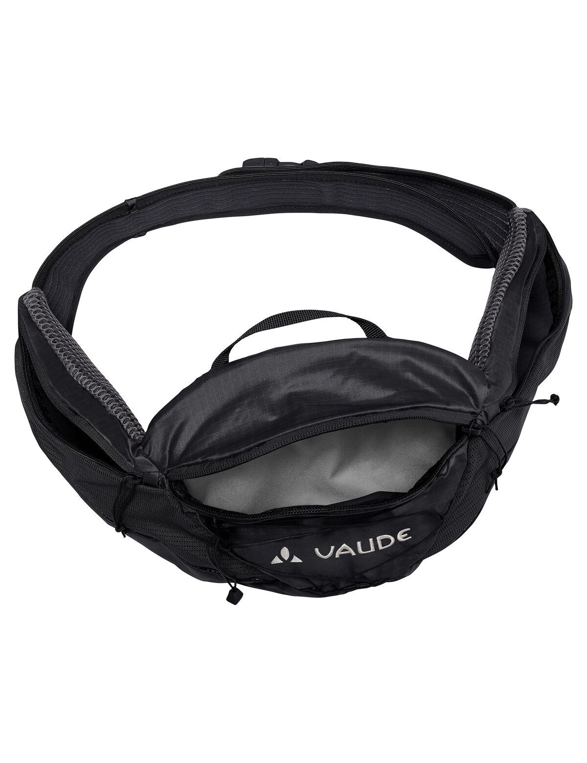 VAUDE UPHILL HIP PACK 2 Bolsa Banana Negro