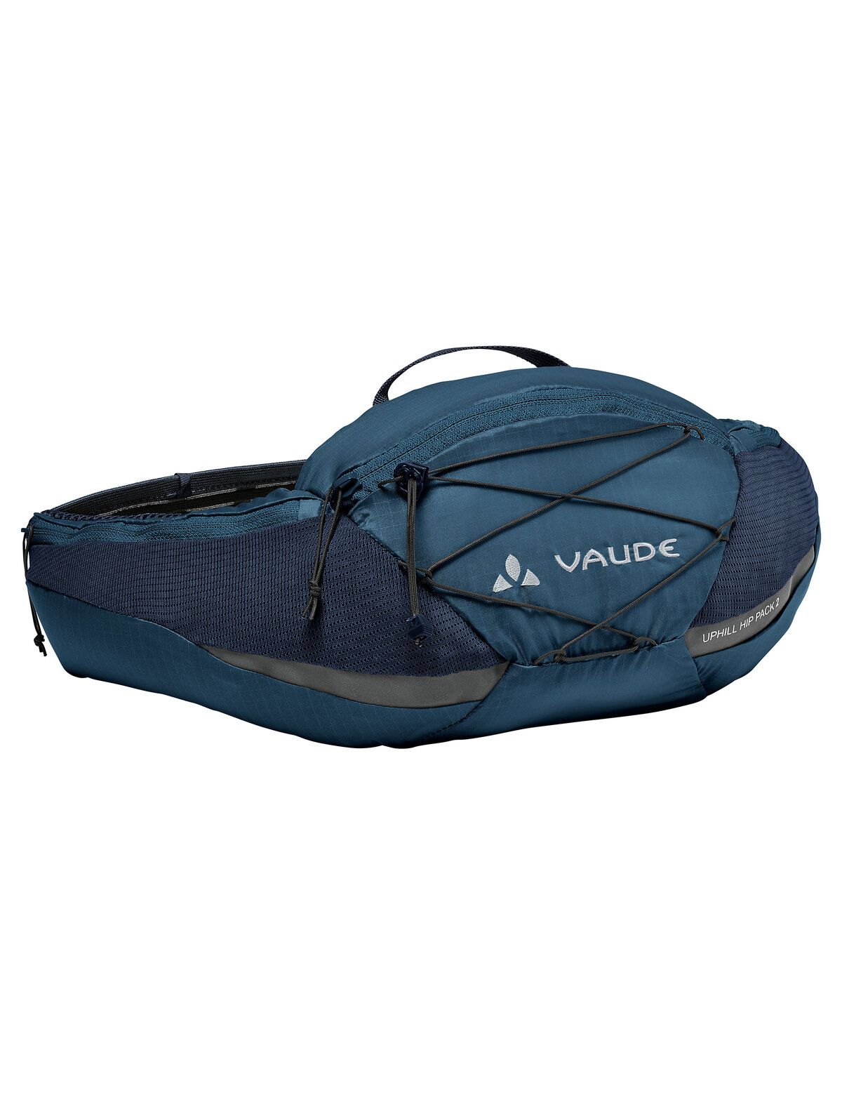 VAUDE UPHILL HIP PACK 2 Bolsa Banana Azul Báltico