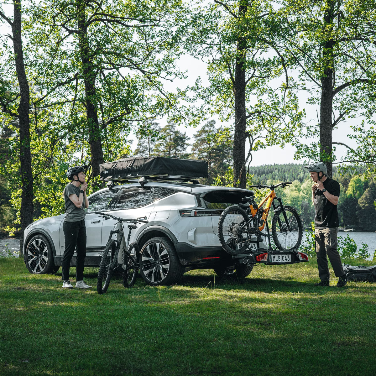 Portabicicletas THULE VELOSPACE 3 2 sobre enganche