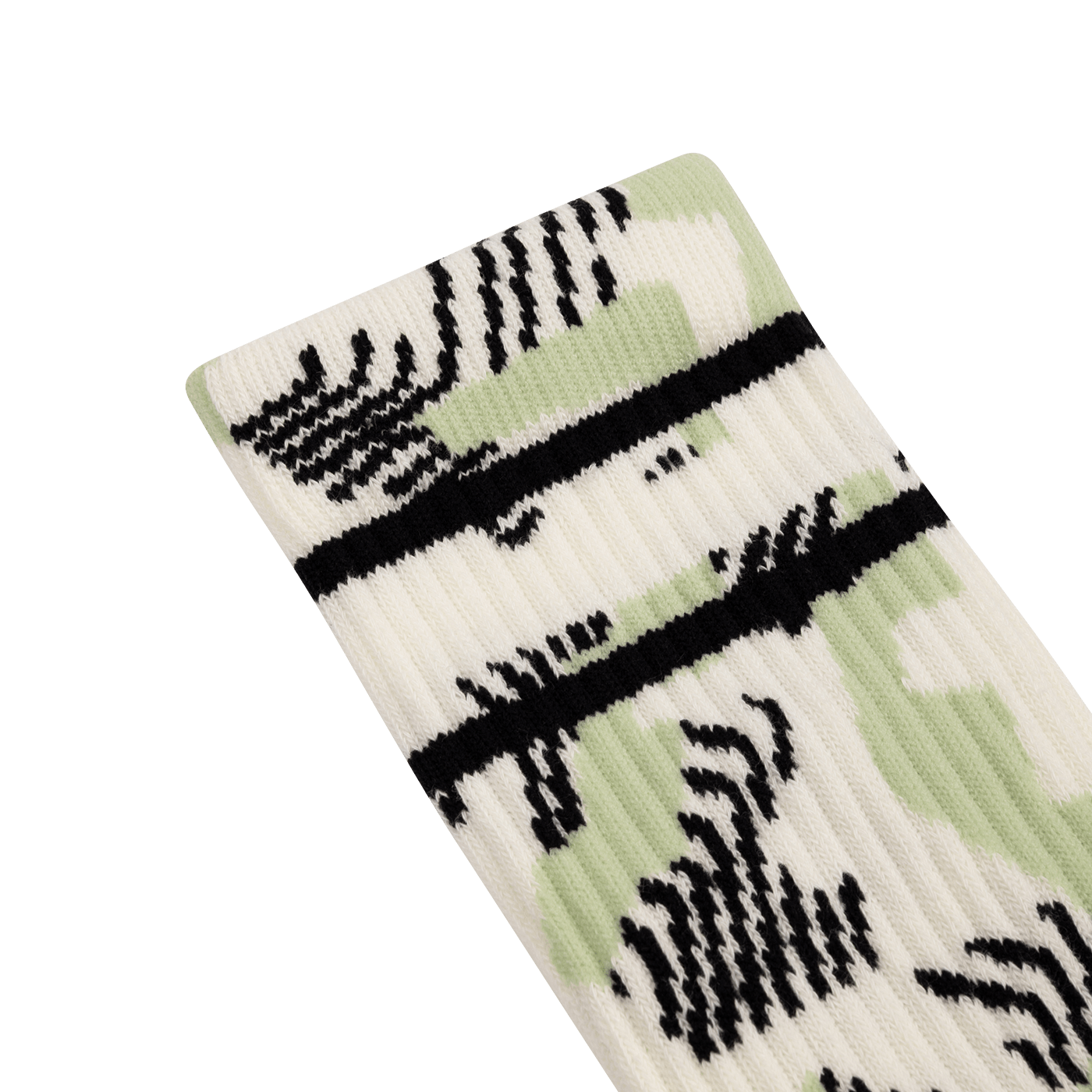 Calcetines BURGTEC PATTERNED Blanco/Verde