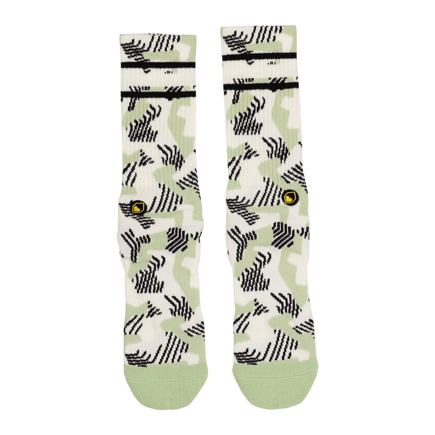Calcetines BURGTEC PATTERNED Blanco/Verde
