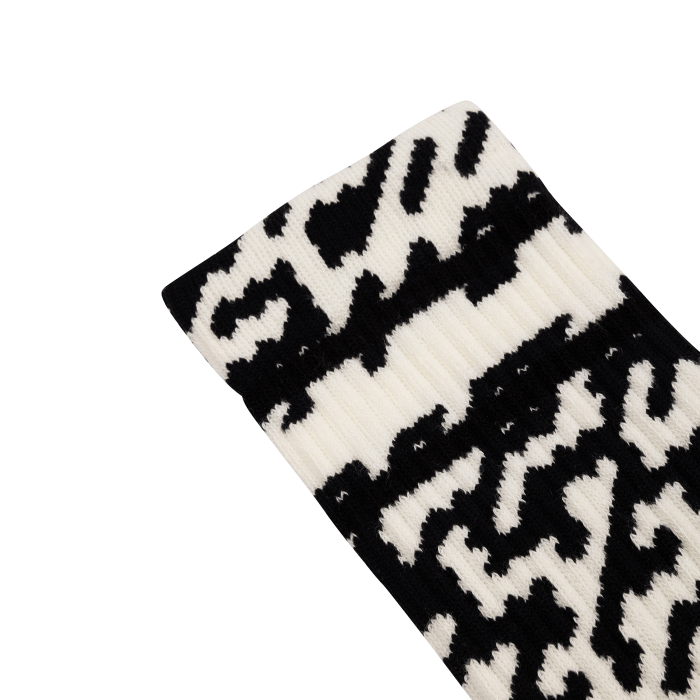 Calcetines BURGTEC PATTERNED Negro/Blanco