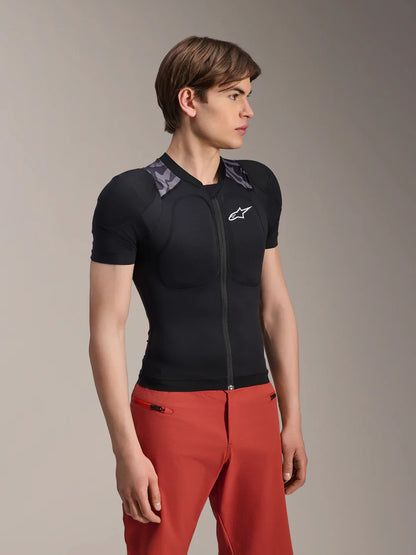 Chaleco de Protección ALPINESTARS A-MOTION PLASMA Mangas Cortas Negro/Camo