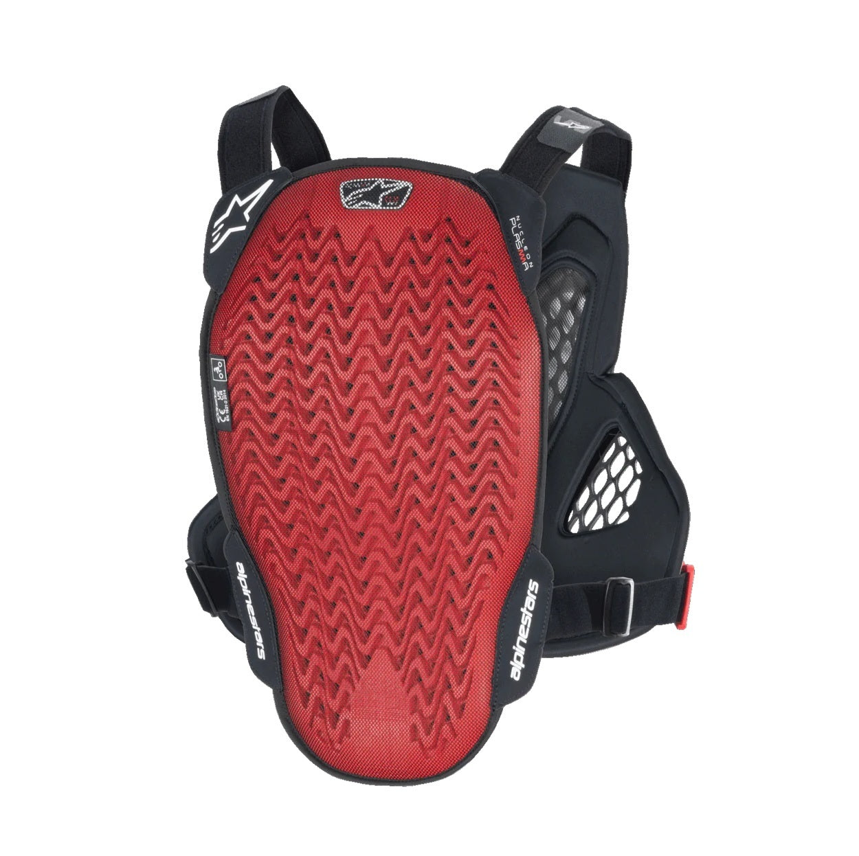 Chaleco de protección ALPINESTARS A-6 PLASMA Negro/Gris/Rojo