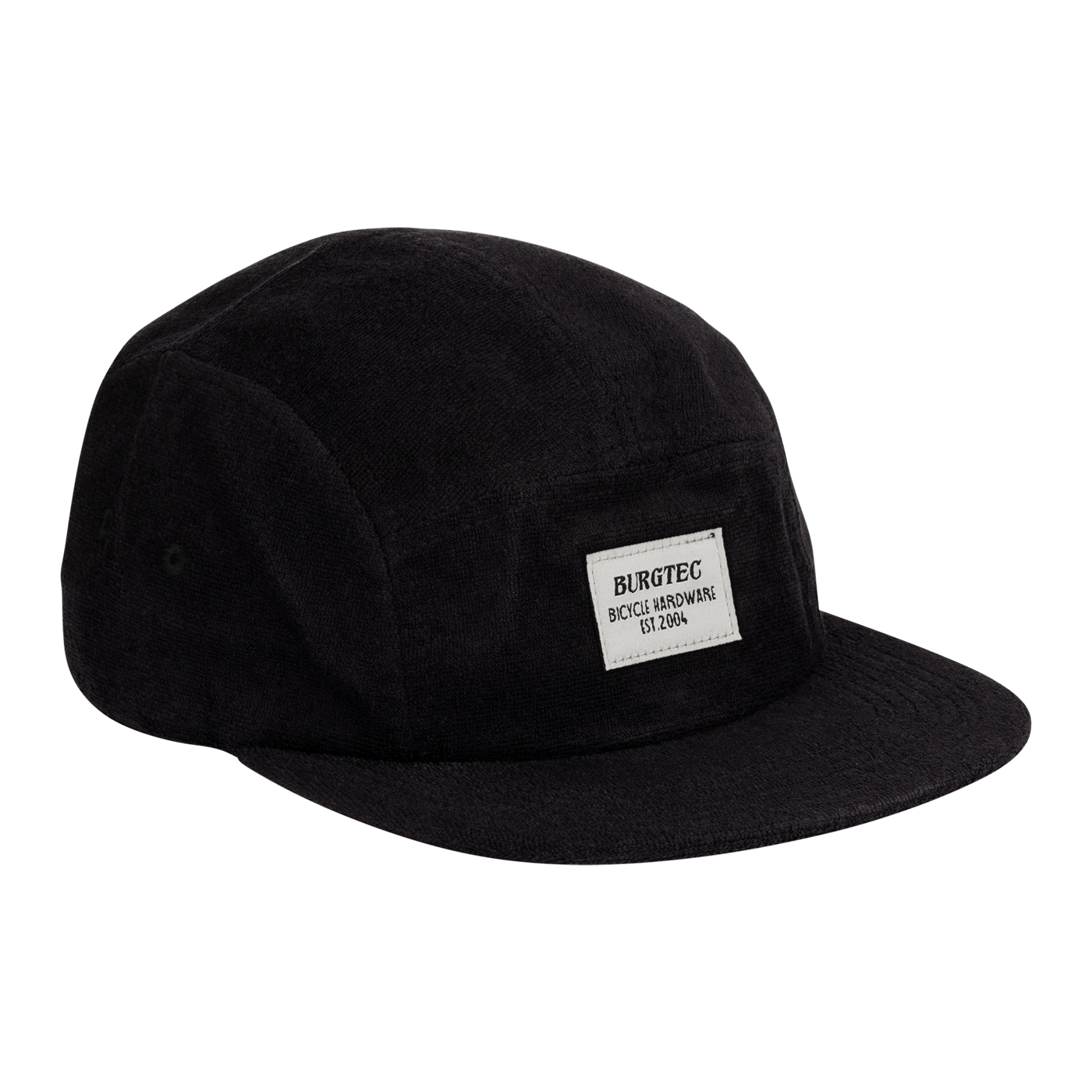 Gorra BURGTEC ARCADE FIVE PANEL Negra