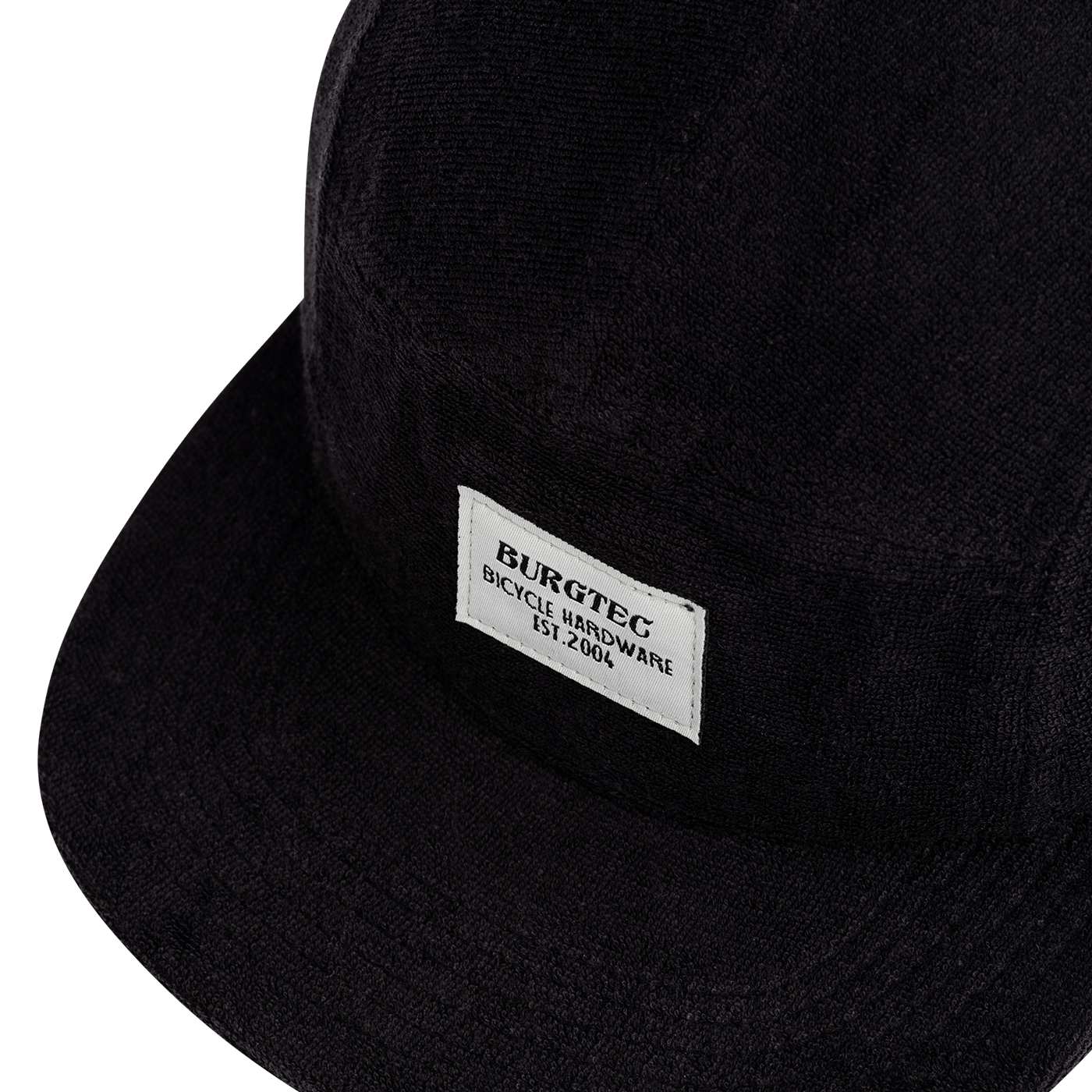 Gorra BURGTEC ARCADE FIVE PANEL Negra