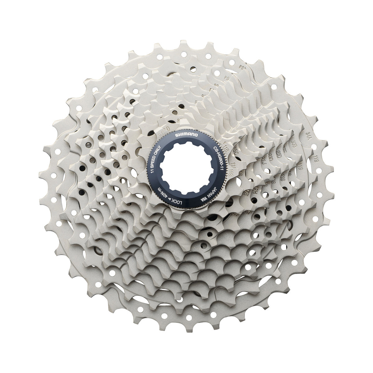 Cassette de 11 velocidades SHIMANO ULTEGRA HG800 – foto principal sobre fondo blanco