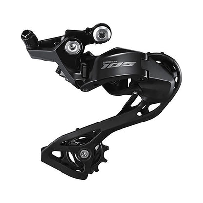 Cambio trasero SHIMANO 105 R7100 de 12 velocidades – vista del producto sobre fondo blanco