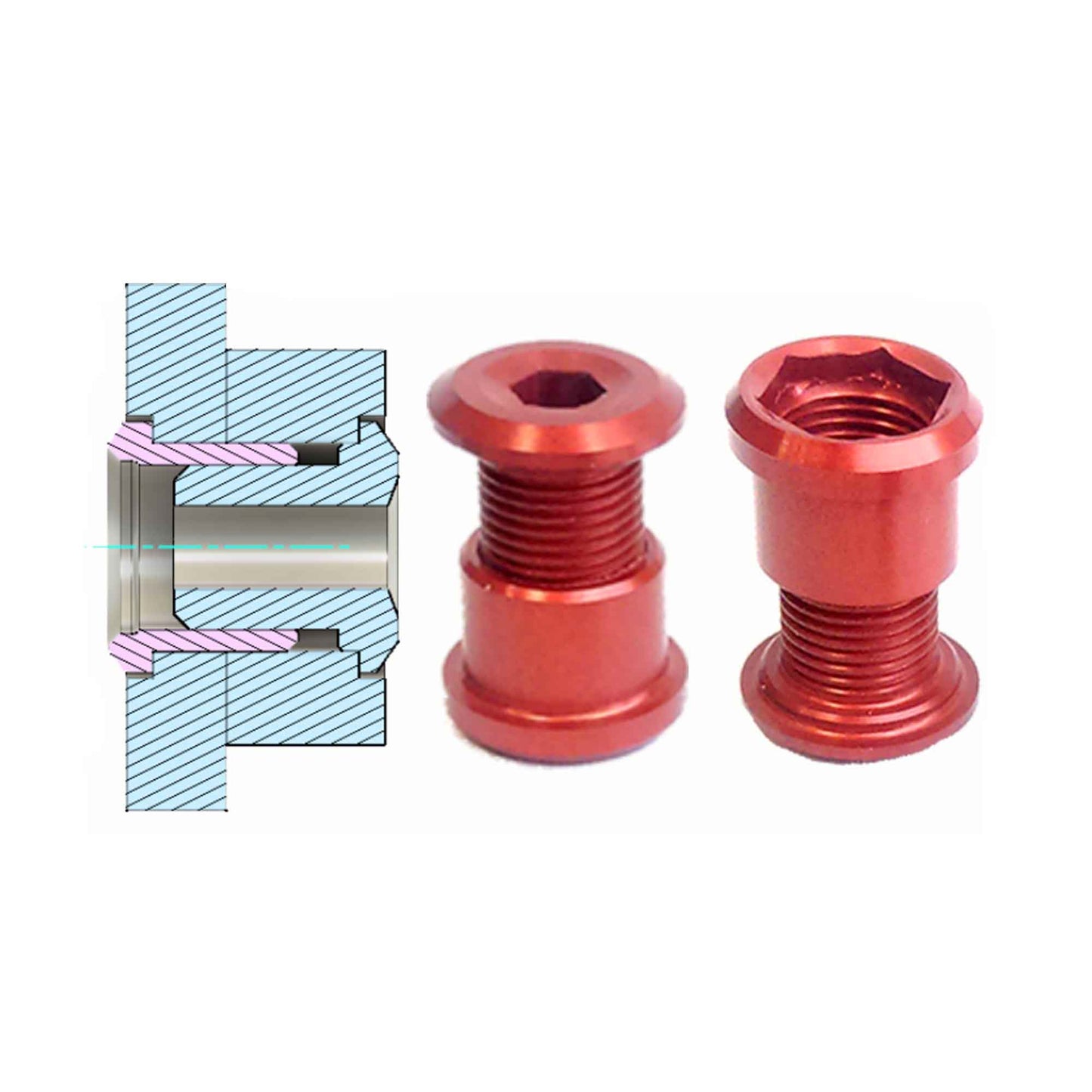 Vis Cheminées de Couronne RENNEN XL (x4)