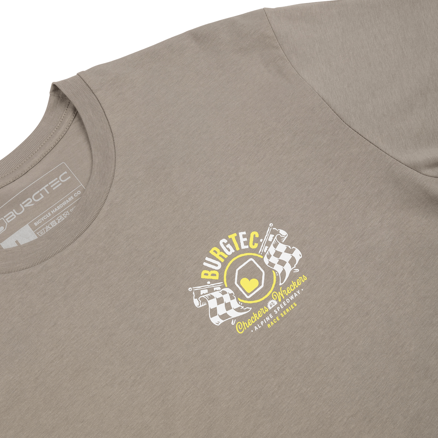 Camiseta BURGTEC ALPINE SPEEDWAY gris