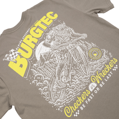 Camiseta BURGTEC ALPINE SPEEDWAY Gris