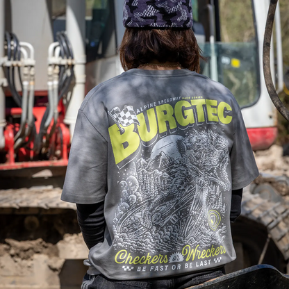 Camiseta BURGTEC ALPINE SPEEDWAY Gris