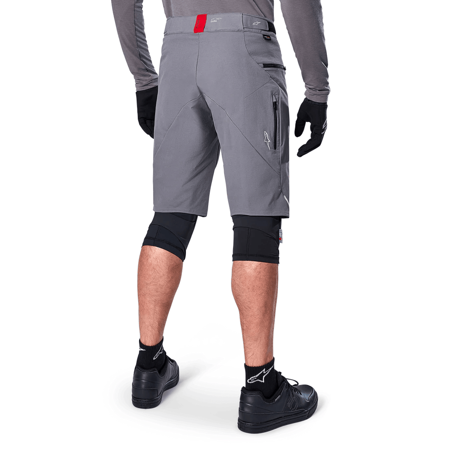 Pantalón Corto ALPINESTARS A-DURA ELITE Gris Oscuro