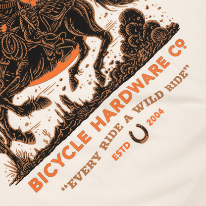 Camiseta BURGTEC WILD RIDE Beige