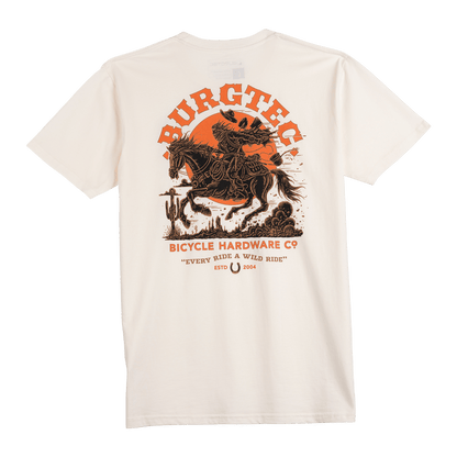 Camiseta BURGTEC WILD RIDE Beige