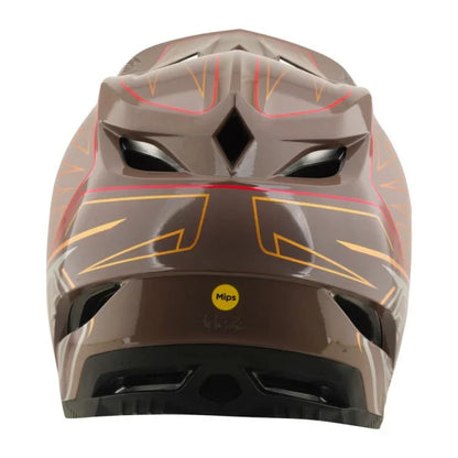Casco de MTB TROY LEE DESIGNS D4 POLYACRYLITE MIPS SHADOW PRO Marrón