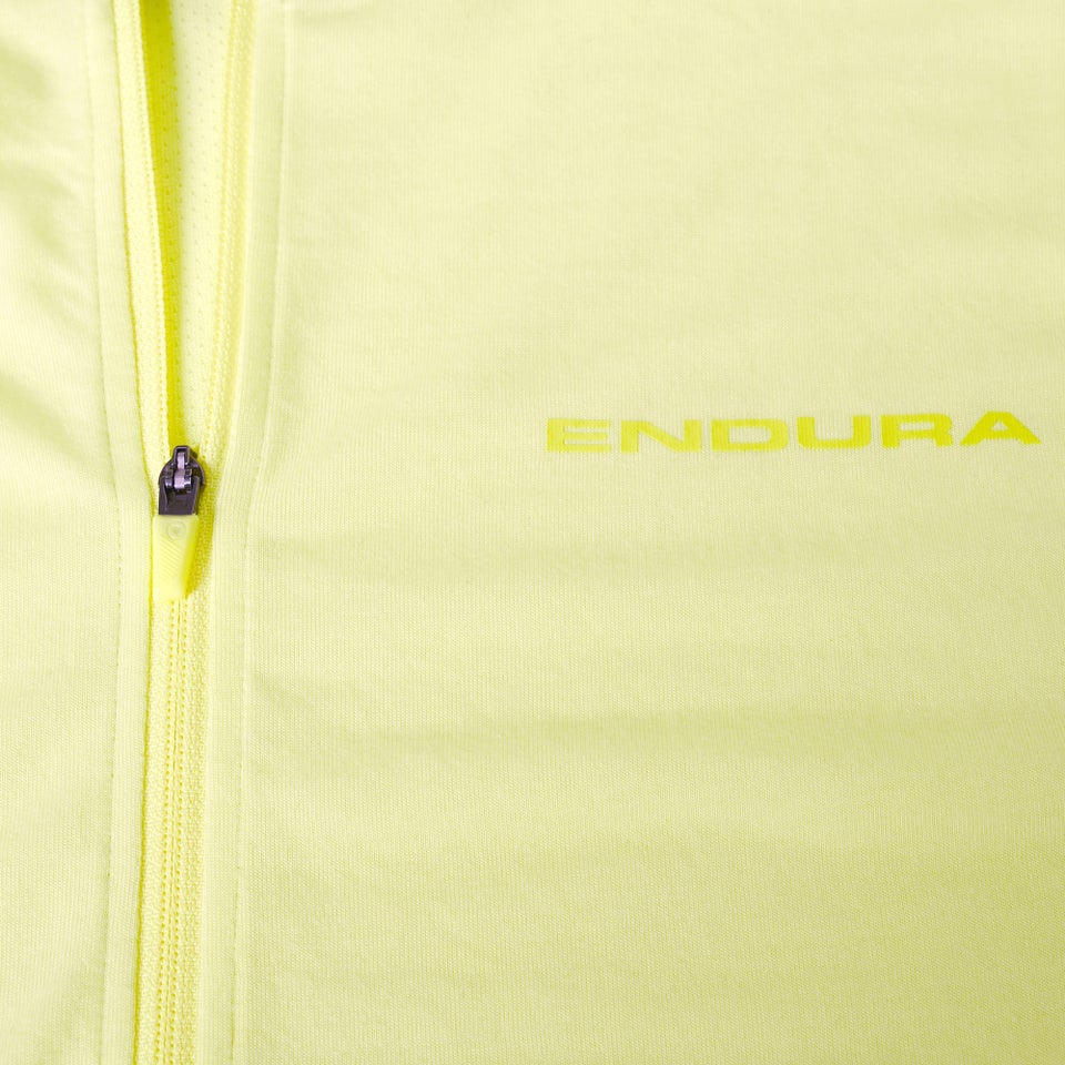 Maillot ENDURA LOOP ZIPPED manga corta semillas oleaginosas