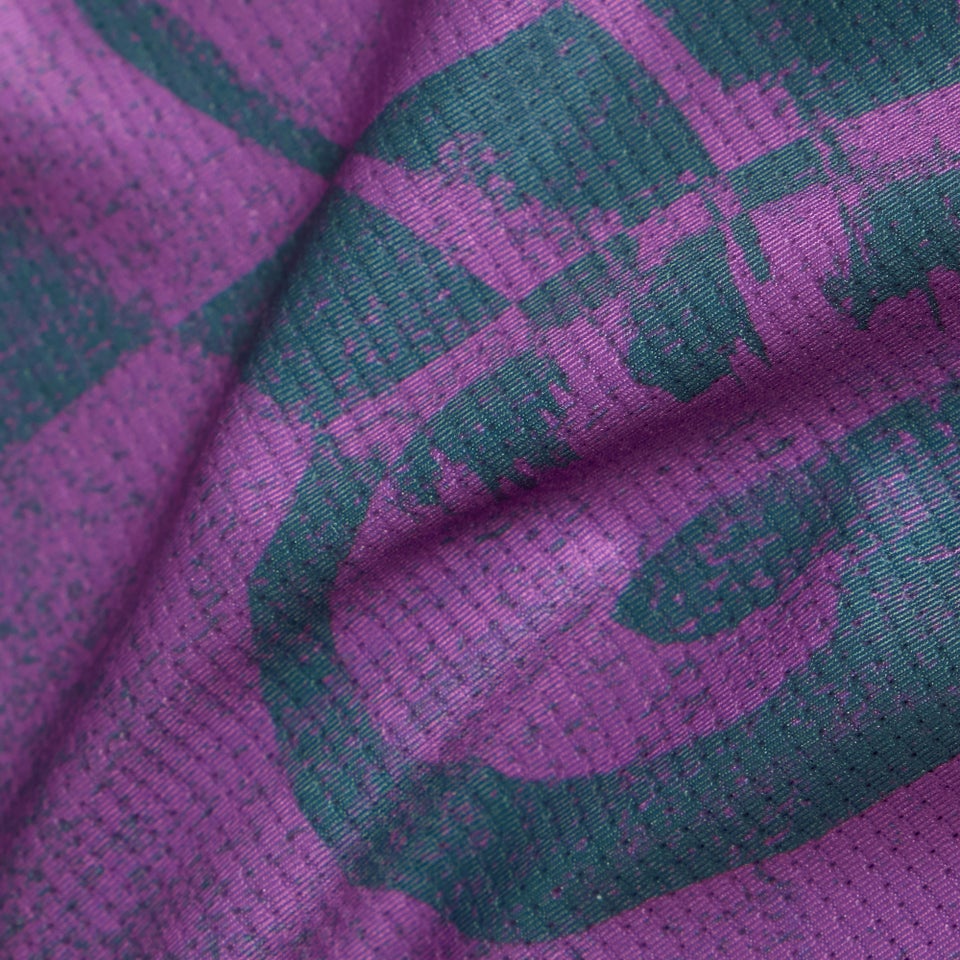 Camiseta manga corta ENDURA SINGLETRACK PRINT Mujer End Morado