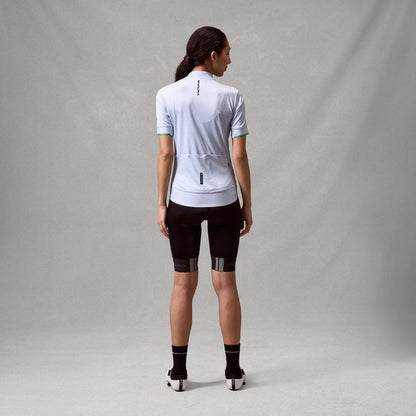 Maillot ENDURA FS260 PRINT Mujer Mangas Cortas Aero Blue