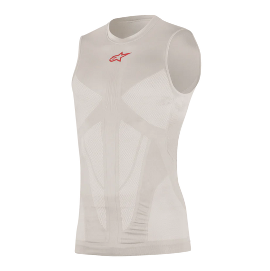 ALPINESTARS TECH TANK SUMMER Ropa interior sin mangas Gris/Rojo