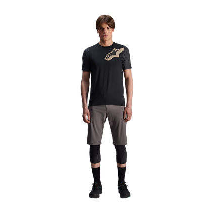 Maillot ALPINESTARS A-DURA LIPAN Mangas Cortas Negro