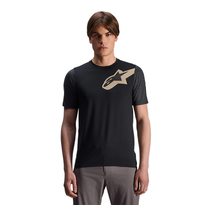 Maillot ALPINESTARS A-DURA LIPAN Mangas Cortas Negro