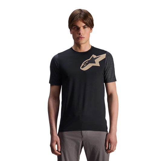 Maillot manga corta ALPINESTARS A-DURA LIPAN Negro
