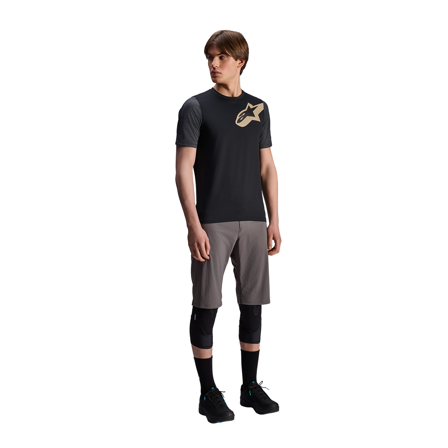 Maillot manga corta ALPINESTARS A-DURA LIPAN Negro