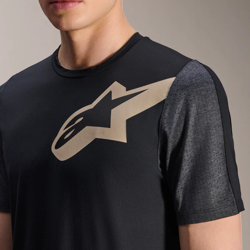Maillot manga corta ALPINESTARS A-DURA LIPAN Negro