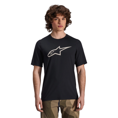 Maillot ALPINESTARS A-DURA ASTAR Mangas Cortas Negro