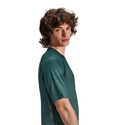 Maillot ALPINESTARS A-DURA RISE Mangas Cortas Verde