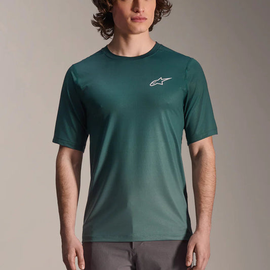 Maillot manga corta ALPINESTARS A-DURA RISE Verde