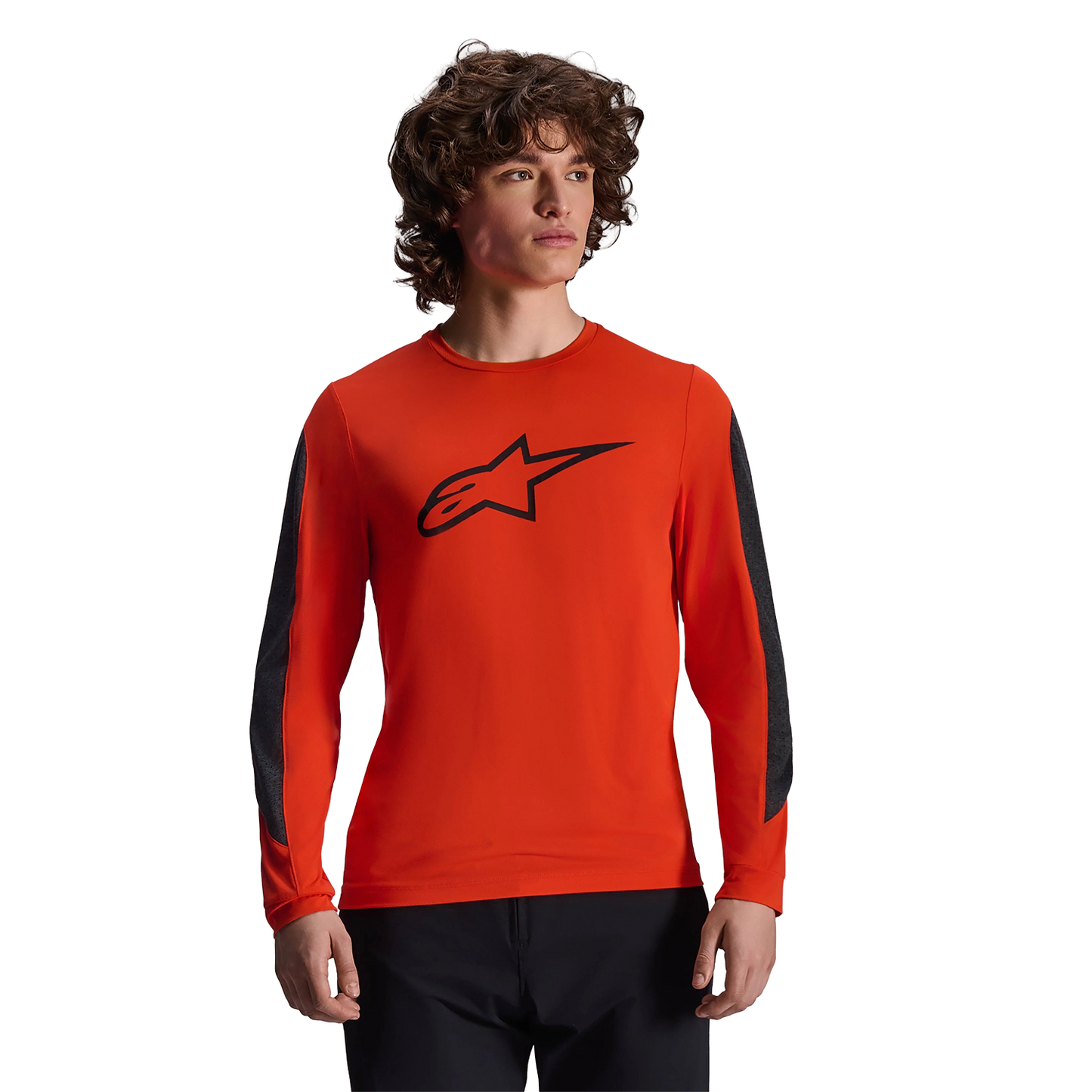Maillot manga larga ALPINESTARS A-DURA INSET ASTAR Naranja