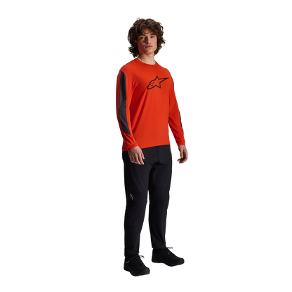 Maillot ALPINESTARS A-DURA INSET ASTAR Mangas Largas Naranja