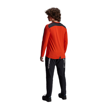 Maillot ALPINESTARS A-DURA INSET ASTAR Mangas Largas Naranja