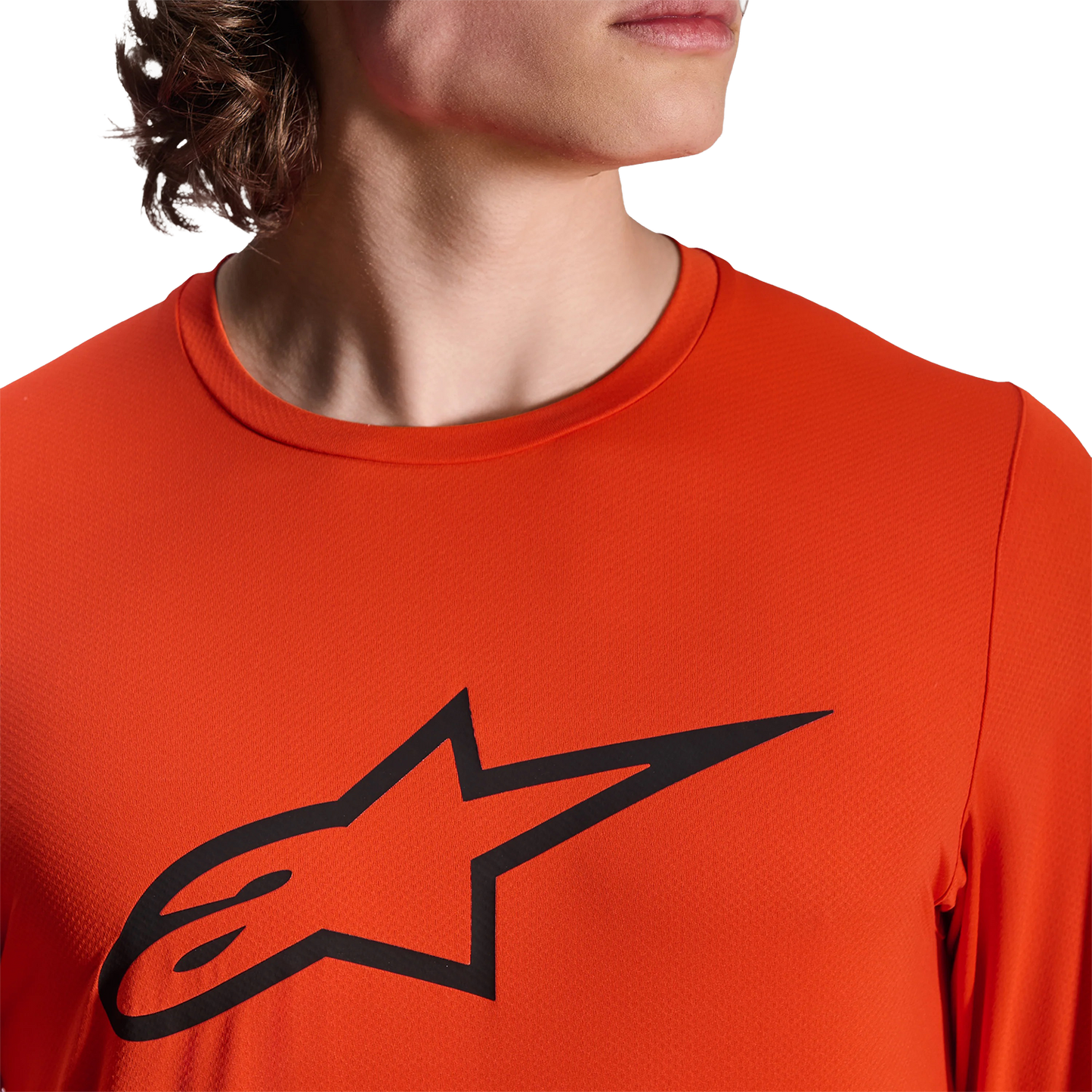 Maillot manga larga ALPINESTARS A-DURA INSET ASTAR Naranja