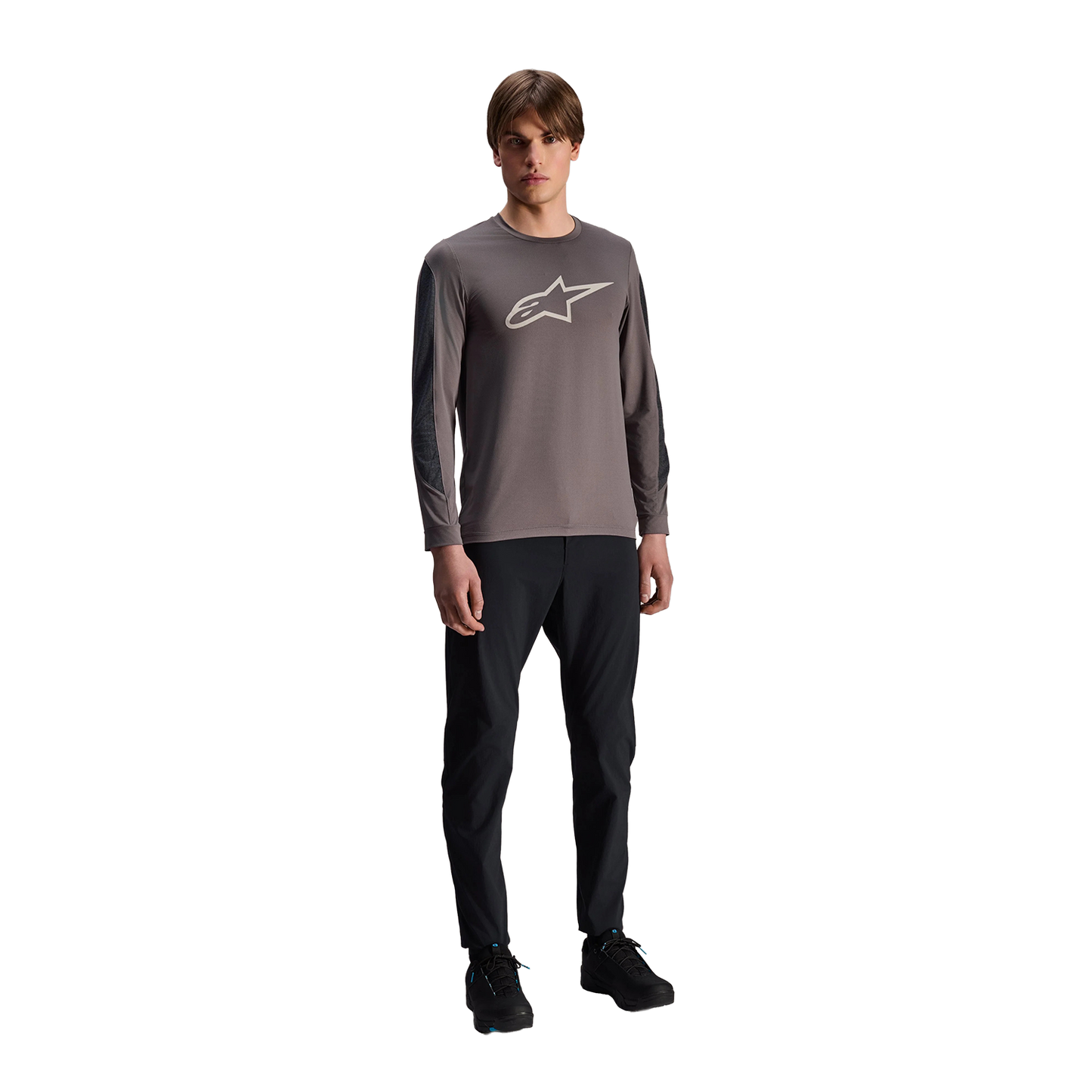 Maillot manga larga ALPINESTARS A-DURA INSET ASTAR Gris