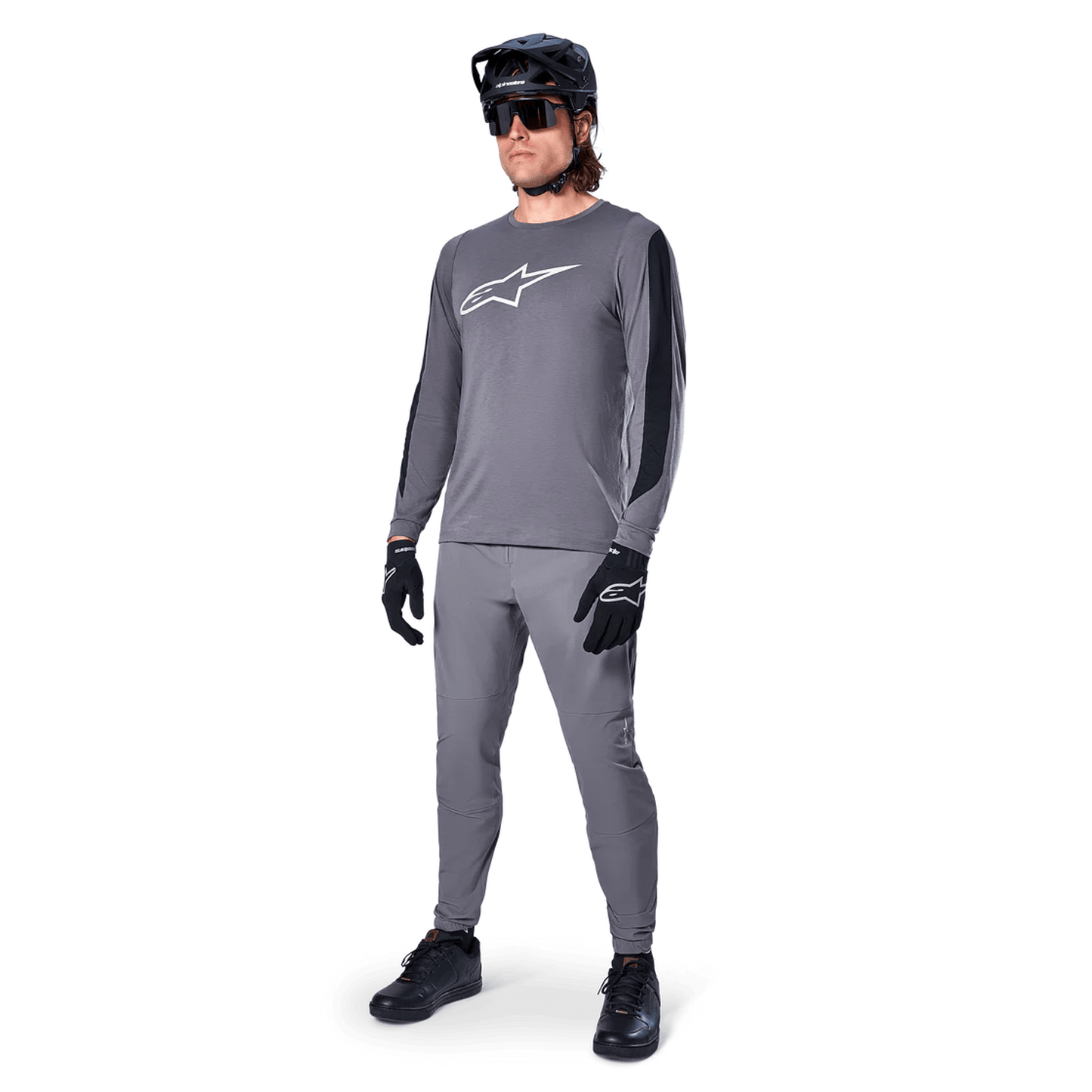 Maillot de manga larga ALPINESTARS A-DURA DRI ASTAR Gris oscuro