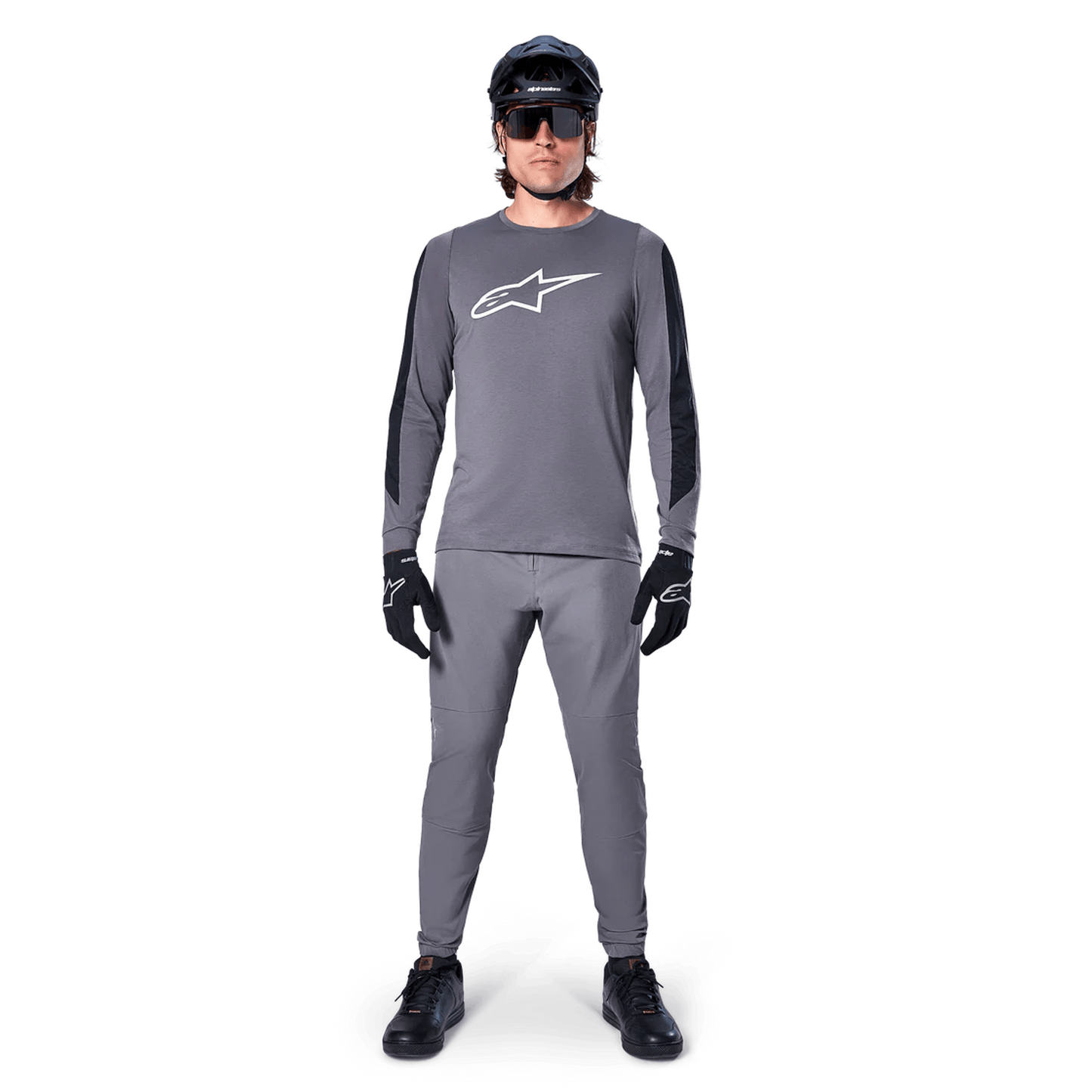 Maillot de manga larga ALPINESTARS A-DURA DRI ASTAR Gris oscuro