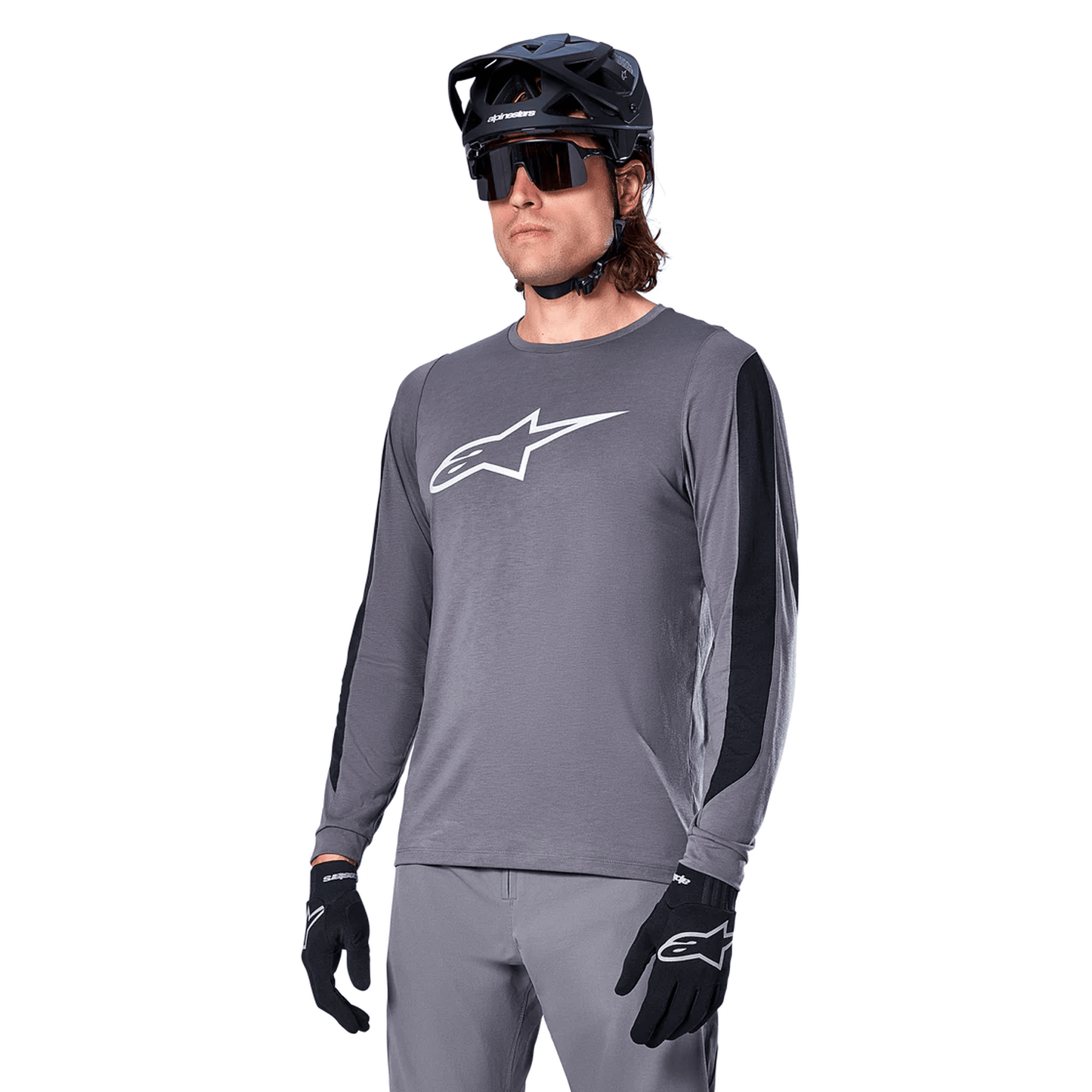 Maillot de manga larga ALPINESTARS A-DURA DRI ASTAR Gris oscuro