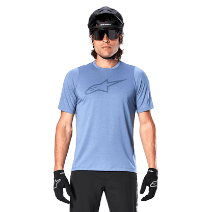 Maillot ALPINESTARS A-DURA ASTAR Manga Corta Azul