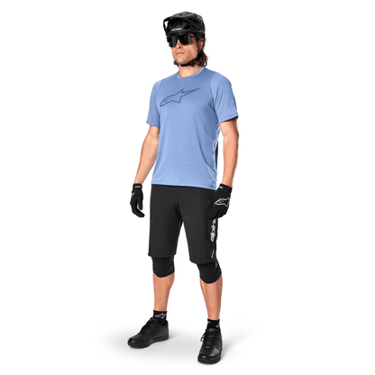 Maillot ALPINESTARS A-DURA ASTAR Manga Corta Azul