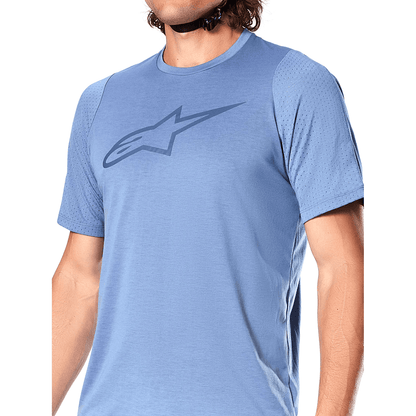 Maillot ALPINESTARS A-DURA ASTAR Manga Corta Azul